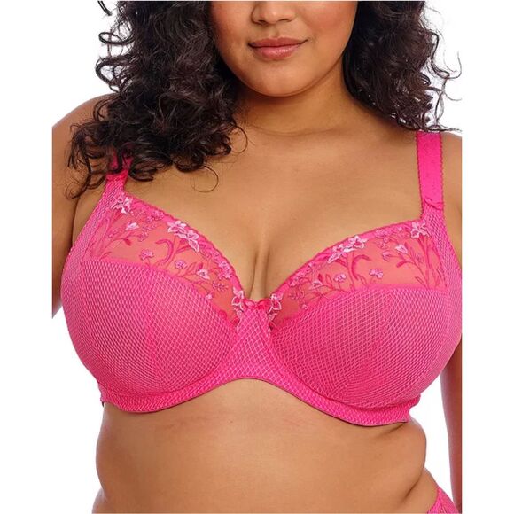 Elomi Other - Elomi NWT CURVY Charley J-Hook Underwire Banded Plunge Bra 44G
